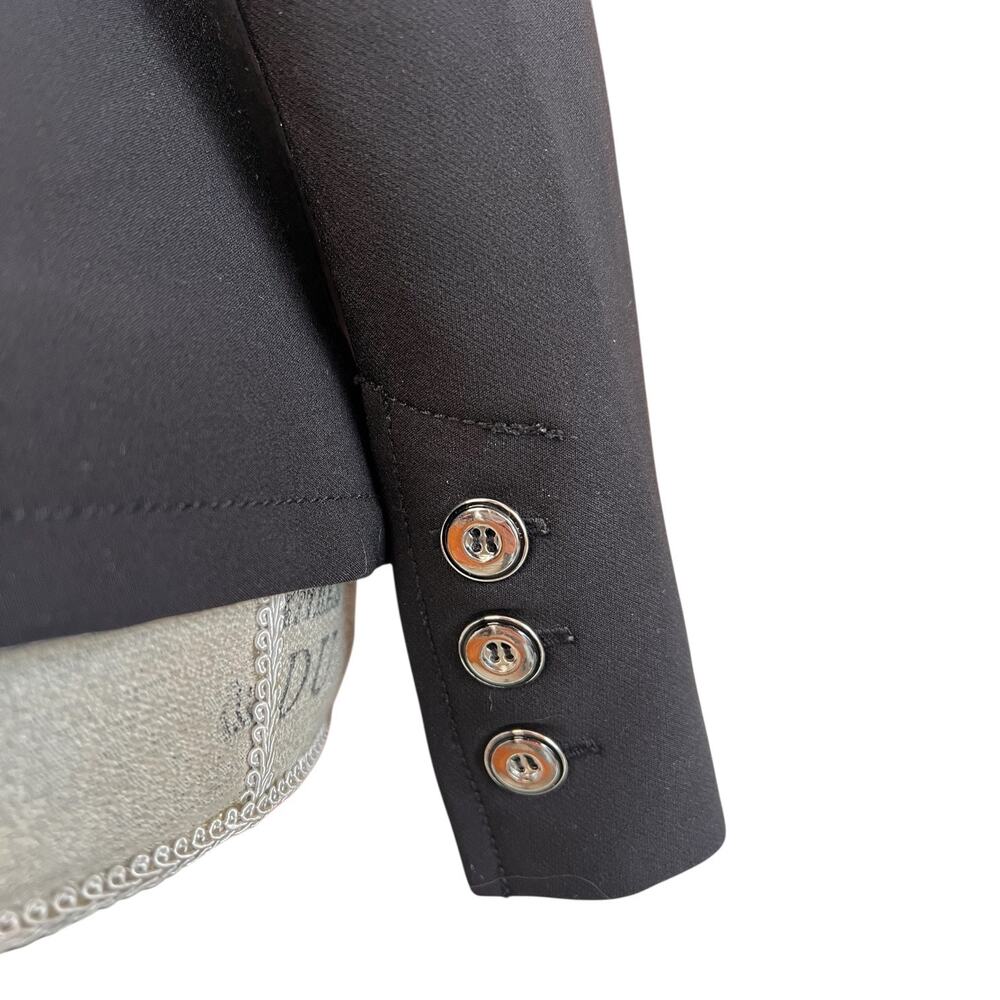 7th Avenue Women’s Black Tailored Blazer – One Button – Workwear – Size 0 - Picture 6 of 8